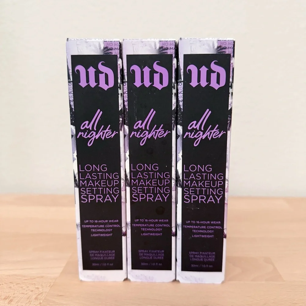 Urban Decay All Nighter Makeup Setting Spray Trio
